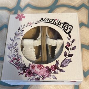 Elegant White Baby Walker Shoes with Bow